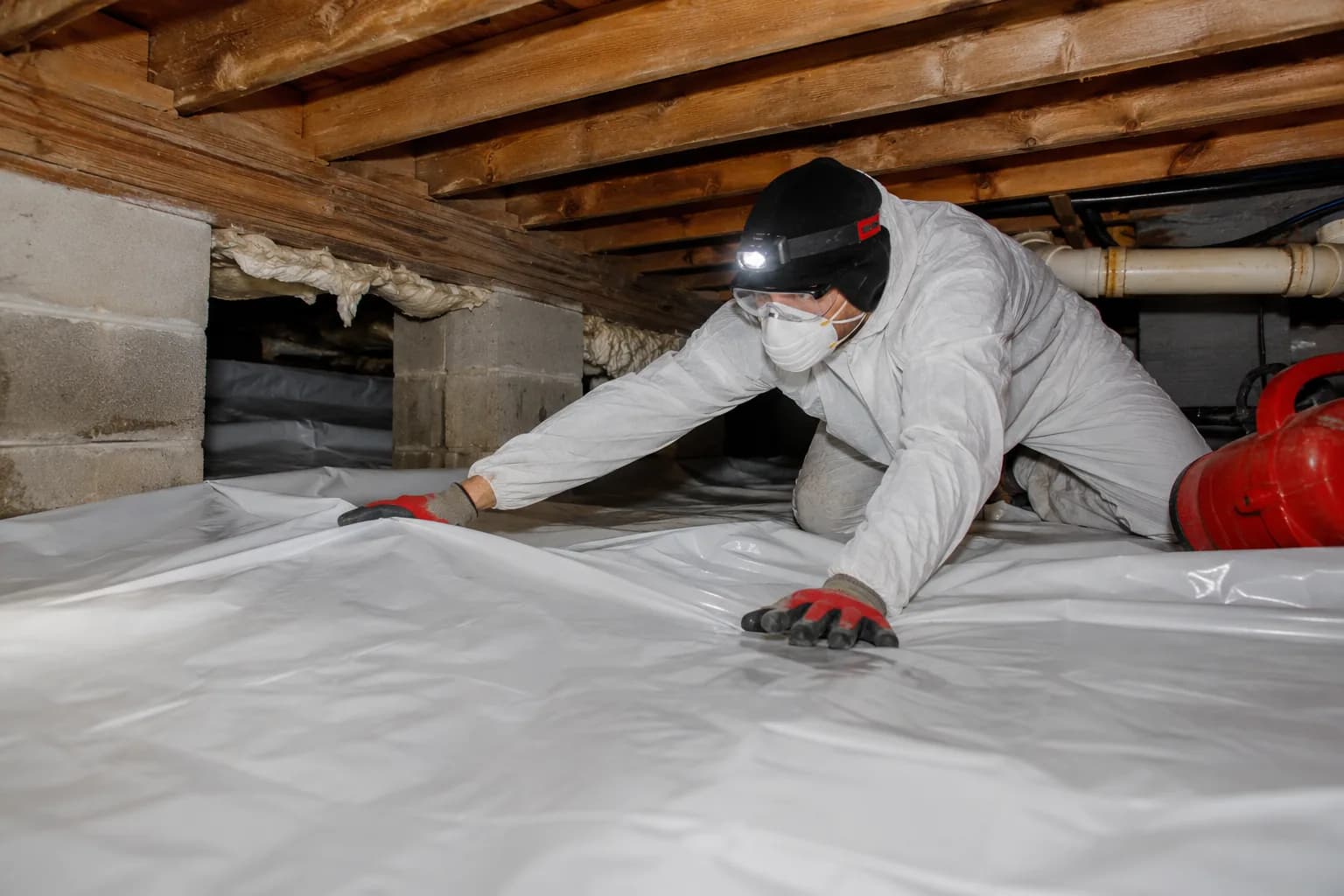 Crawl Space Cleanup service in the Greater Toronto Area by Restoration Services GTA