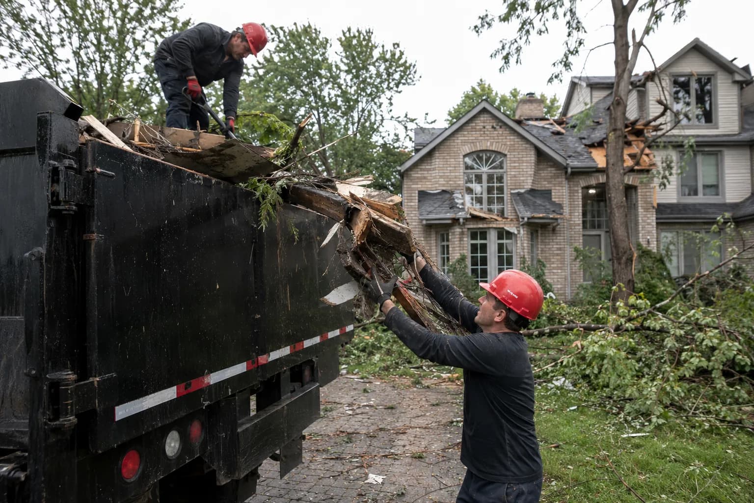Debris Removal service in the Greater Toronto Area by Restoration Services GTA