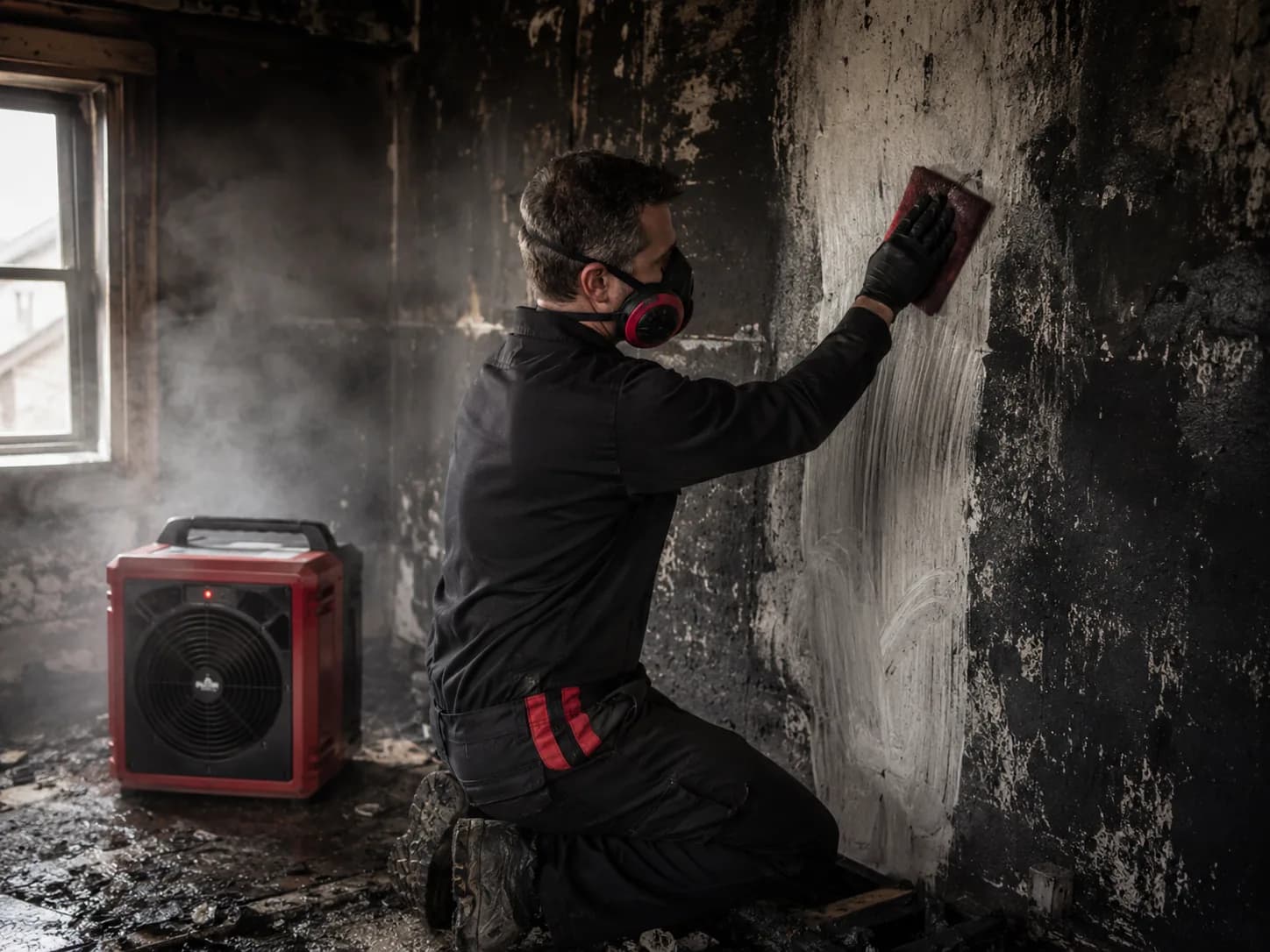 Smoke and Soot Damage Repair service in the Greater Toronto Area by Restoration Services GTA