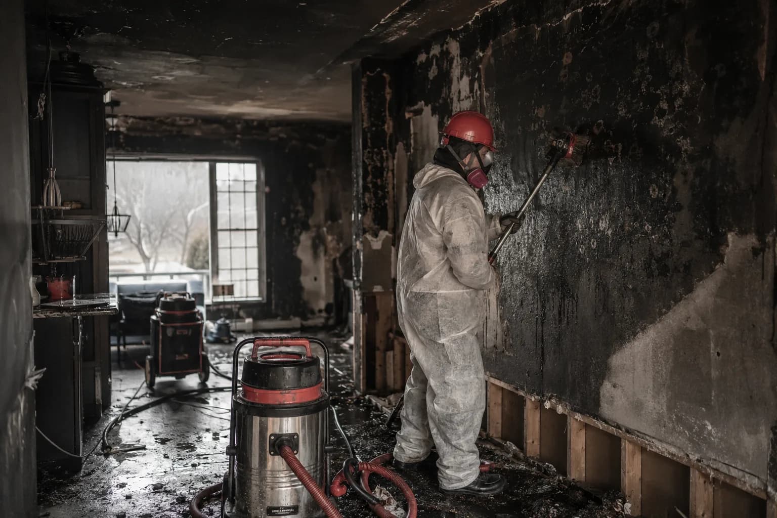Fire and Smoke Damage Restoration