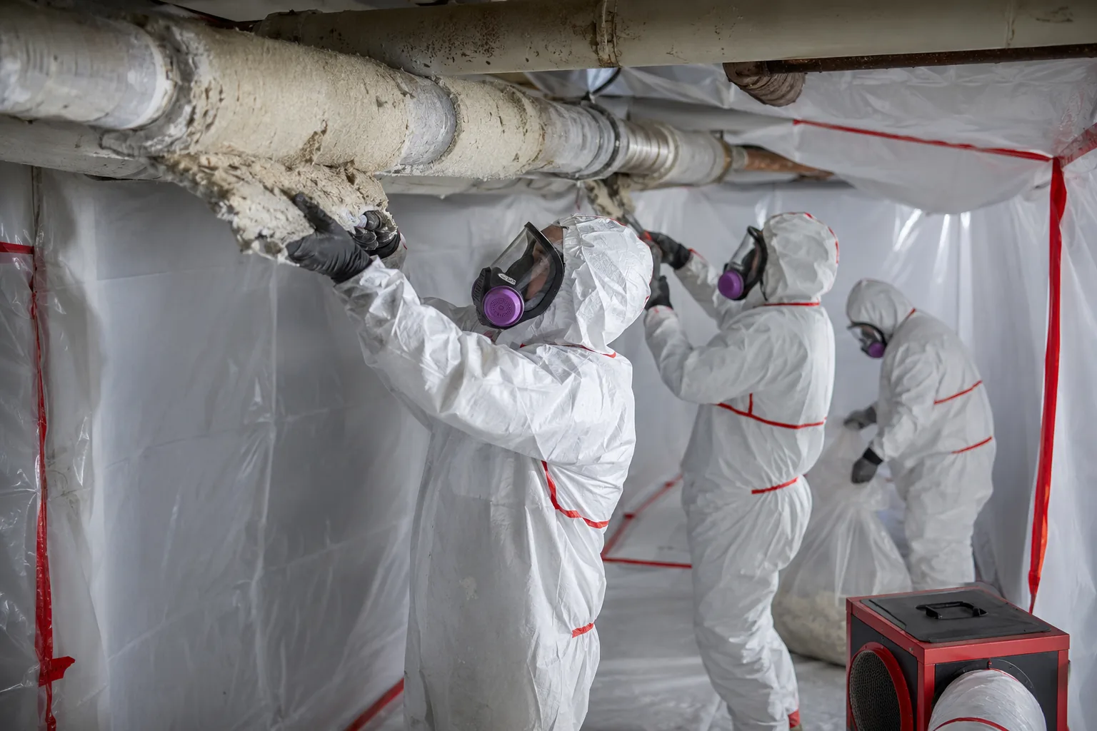 Asbestos Insulation Removal service in the Greater Toronto Area by Restoration Services GTA